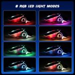 ZEBRONICS Transformer M Plus Wired Gaming Mouse, Up to 12800 DPI, 6 Buttons with a 6-Level DPI Switch, 8 RGB Modes, 1000Hz Polling Rate, 1.5m Detachable Cable, Gaming Grade Sensor (Grey + Blue) - Image 7