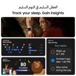 Samsung Galaxy Fit3 Light and Sleek Fitness Band, 13 Days Battery, 100+ Exercises and Sleep Tracking, Dark Gray (Black) - Image 6