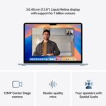 Apple 2025 MacBook Air (13-inch, Apple M4 chip with 10-core CPU and 10-core GPU, 24GB Unified Memory, 512GB) - Sky Blue - Image 4