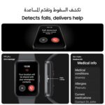 Samsung Galaxy Fit3 Light and Sleek Fitness Band, 13 Days Battery, 100+ Exercises and Sleep Tracking, Dark Gray (Black) - Image 9