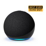 Amazon Echo Dot (5th Gen) | Smart speaker with vibrant sound, Motion Detection, Temperature Sensor, Alexa and Bluetooth| Black - Image 3