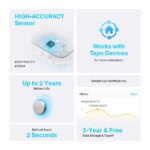 Tapo Smart Temperature & Humidity Sensor, Free Data Storage, Real-Time Notifications, Battery Included, Work With Alexa And Google Home, Hub Required Sold Separately, White (T310) - Image 3