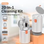 HUMBLE 20 in 1 Smart Gadget Cleaning Kit – All-in-One Screen & Keyboard Cleaner with Cleaning Pen, Spray, Microfiber Cloth, Dust Blower, Key Puller & Brushes for Smartphones, Tablets, Laptops & PC's - Image 3