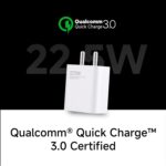 MI Xiaomi 22.5W Fast Charger with USB-C Cable, Quick Charge 3.0 Power Adapter Compatible with Redmi Note Series, Poco, Mi, Any Type C Devices - with Power Delivery (White) - Image 3