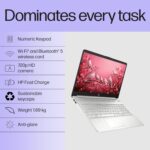 HP 15s, 12th Gen Intel Core i3-1215U (8GB DDR4, 512GB SSD) Anti-Glare, 15.6"/39.6cm,FHD, Win 11, MS Office 21, Silver, 1.69kg, fy5006tu/fd0751tu/fd0752tu, UHD Graphics, HD Camera, Dual Speakers Laptop - Image 5