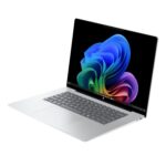HP Omnibook 5 OLED, Snapdragon X Processor (16GB LPDDR5x,1TB SSD) 2K OLED, Micro-Edge, 16''/40.6cm, Win11, M365*Office24, Glacier Silver, 1.59kg, fb0001QU, FHD Camera, Backlit, Next-Gen AI Laptop - Image 4