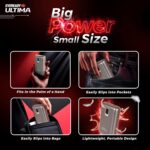 Eveready Ultima Power Bank PB 21, 20,000mAh, 22.5W Fast Charging, Dual Output, USB-C & USB-A, Overcharging Protection, Compatible with iPhone, Android & Qi Devices, Includes Cable & Warranty, Grey - Image 4