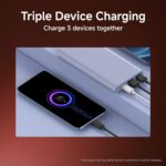 Xiaomi Power Bank 4i 10000mAh 22.5W Fast Charging PD|Smart 12 Layer Protection| Durable Steel Casing |Triple Output Ports|Supports All Phone(MI Power Bank),Green - Image 8