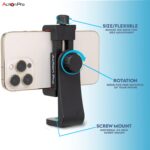 Action Pro Made in India (6-Month Warranty) Universal 360 Tripod Adapter | Phone Tripod Mount | Cell Phone Holder Mount Adapter Compatible with Xiaomi, Samsung, Vivo Realme, Oppo Apple, Micromax - Image 3