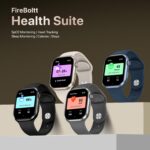 Fire-Boltt Brillia Smart Watch 2.02″ Super AMOLED Display with Bluetooth Calling, Voice Assistant, SpO2 & Heart Rate Monitor, 120+ Sports Modes, IP67 Waterproof Smartwatch for Men & Women - Black - Image 4