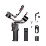 DJI RS3 Mini, 3-Axis Mirrorless Gimbal Lightweight Stabilizers for Canon/Sony/Panasonic/Nikon/Fujifilm, 2 Kg (4.4 Lbs) Tested Payload, Bluetooth Sutter Control, Native Vertical Shooting - Image 3