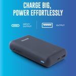 URBN 20000mAh 35W Turbo Fast Charging Power Bank | Dual Output | PD + QC Compatible | Two-Way Fast Charge | Pass-Through Charging | for MacBook Air, iPhone, Samsung, Android & More (Blue) - Image 4