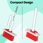 Sounce 5-in-1 Multi-Function Laptop Cleaning Brush/Keyboard Cleaning kit/Gadget Cleaning kit Gap Duster Key-Cap Puller for Laptop, Keyboard and Earphones - Image 3