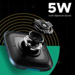 Boat Stone 193 Pro / Stone190 Pro with 5W Signature Sound, Up to 12hrs of Playtime, TWS Feature, Built-in Mic, Bluetooth v5.3, AUX Port, TF Card, IPX6 & Type-C Bluetooth Speaker (Tropical Blue) - Image 3