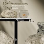 ARTIKEL Artidesk Eco Electric Height Adjustable Table for Office Work & Home - Sit Stand Gaming Desk with LED Display, 80kg Load, Cup Holder, 2 Hooks & Cable Organizer, 2Split Tabletop – Rock - Image 6