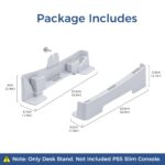 ZORBES® Desk Stand for PS5 Slim/Pro Console,Horizontal Stand for PS5 Slim/Pro Console,Anti-Slip Base Accessories PlayStation 5 Slim//Pro Digital & Ultra-HD Edition No l Included - Image 5