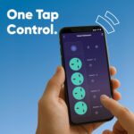 AZIOT 4 Socket Smart Extension - WiFi/Bluetooth, Power Monitoring, Individual Control, Made in India, Timer Function, Works with Google Home and Amazon Alexa - Image 3