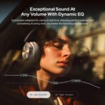 Noise Master Buds Max, Sound by Bose Wireless Over-Ear Headphones, Adaptive ANC, LHDC 5.0, Immersive Spatial Audio,Upto 60H Playtime, Fast Pairing, Wear Detection(Onyx) - Image 4