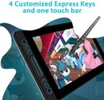 HUION KAMVAS Pro 13 Graphics Drawing Monitor with Stand, Full-Laminated Anti-Glare Screen Battery-Free Stylus 8192 Pen Pressure - 13.3 Inch Pen Tablet Display for Linux, Windows and Mac - Image 3