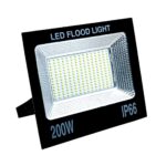 Gesto 200W LED Flood Light Outdoor Waterproof - IP66 With 120° Wide Beam | Aluminium Halogen Light, Focus Light for Factory, Garage, Parking (Cool White) - Pack of 1 - Image 3