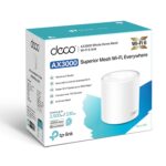 TP-Link Deco X50(1-Pack) AX3000 Whole Home Dual Band Mesh Wi-Fi 6 System, WiFi Router, AI-Driven, Coverage up to 2500ft², Connect up to 150 Devices, Easy Setup, Alexa and Google Home Compatible - Image 3