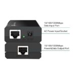 TP-LINK TL-PoE150S PoE Injector Adapter, IEEE 802.3af Compliant, up to 100 Meters (325 Feet),Gigabit -10/100/1000,Black - Image 3
