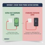 Novobit 65W SuperVOOC Charger with Type-C Cable | Ultra-Fast Charging for OnePlus, Realme & Oppo | Supports Warp, Dart, Dash & SuperDart (Charger + Cable Combo) - Image 4