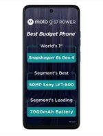 Motorola G57 Power 5G (Fluidity, 8GB RAM, 128GB Storage)| Snapdragon 6s Gen 4 Processor | 6.72" FHD+ Display | 50MP LYT-600 + 8MP Ultrawide | 8MP Selfie Camera | 7000mAh Battery, 33W TurboPower | IP64 - Image 3