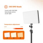 Amazon Basics Studio Light with Stand | Studio Photography and Video Recording | 3000K - 6500K | Remote Control | 7ft Tripod Stand - Image 3
