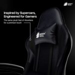 Green Soul Blade Ergonomic Gaming Chair | Leatherette | Multi-Functional Computer Chair | Integrated Massager | ErgoSync Armrest | Retractable Footrest | 1 Year Warranty (Black) - Image 4