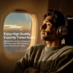 Noise Master Buds Max, Sound by Bose Wireless Over-Ear Headphones, Adaptive ANC, LHDC 5.0, Immersive Spatial Audio,Upto 60H Playtime, Fast Pairing, Wear Detection(Titanium) - Image 3