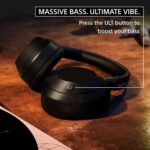 Sony ULT Wear WH-ULT900N Noise Cancellation Wireless Bluetooth Over Ear Headphones with Massive Bass, Up to 50Hrs Battery-Grey - Image 3