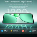 realme 15X 5G Smartphone 8+256GB Marine Blue, 6.8-inch Screen, 144Hz Display,7000mAh Battery, 60W Fast Charging, 50+50MP AI Camera,Dimensity 6300 6nm Octa-core chipset Processor, IP69 - Image 4