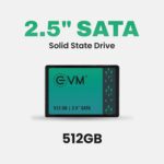 EVM 512GB 2.5-Inch SATA III Internal SSD – 550MB/s Read & 500MB/s Write, 3D NAND, 5-Year Warranty, Laptop & Desktop Solid State Drive (EVM25/512GB) - Image 3