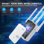 PunnkFunnk WiFi Extender 2.4GHz | 300Mbps Wireless Repeater & Signal Booster | Dual LAN Port, 4 Antennas | Router & Access Point Mode | Easy Setup - Image 3