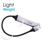 Zebronics 200HB USB 3.0 4 Port hub with Hi Speed Data Transfer, Aluminum + ABS Body, 15cm Cable, Sleek Design and Plug Play Usage - Image 3