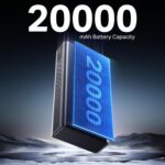 boAt Energyshroom PB435 20000 mAh 35W Super Fast Charging Power Bank, Smart 12 Layer Protection (4X Output Ports, Supports Android, iPhone, Tablets, Earbuds, etc.) (Onyx Black) - Image 4