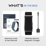 Pebble Newly Launched Qore Fitness Band with 45 Days Battery Life | 100+ Sports Modes | Advanced Health Tracking | HR & SpO2| Stress| Sleep | OneKey Measurement | Smart Notifications - Black - Image 5