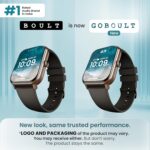 GOBOULT Drift+ Smart Watch 1.85''HD Screen, Bluetooth Calling, IP68, 500 Nits Brightness,150+ Watchfaces, AI Voice Assistant, SpO2 Monitoring, 100+ Sports Smartwatch (Black Coffee) - Image 3