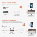 Tenda AC5 V3 AC1200 Wireless Dual Band WiFi Router, Speed Up to 867Mbps/5GHz + 300Mbps/2.4GHz, IPV6, Parental Control, Support Guest Network, 4*6dBi Externe Antennen (White) - Image 4