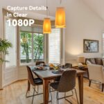 Imou 360° 1080P Full HD CCTV Security Camera, Human Detection, Motion Tracking, 2-Way Audio, Night Vision, Dome Camera with WiFi & Ethernet Connection, Alexa Enabled, Up to 256GB SD Card Support - Image 4