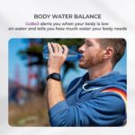 Healbe GoBe3 Smart Watch Fitness Tracker Calorie Intake and Burn, Sleep, Hydration, Stress, and Resting Heart Rate Monitor for Optimal Health. iOS and Android App. Track 9 Health parameters - Image 4