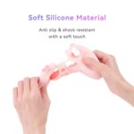 GeekShare Cat Paw PS4 Controller Skin Anti-Slip Silicone Skin Protective Cover Case for PS4 Wireless Controller (Pink) - Image 5