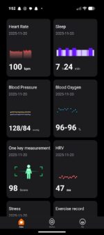 Qfit Fitness Band, Activity and Sleep Tracker with Heart Rate Monitor, 20 Days Battery Life, 100+ Sports Modes, Compatible with Android and iPhone - Image 4