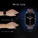 Noise Newly Launched Quad Call 1.81" Display, Bluetooth Calling Smart Watch, AI Voice Assistance, 160+Hrs Battery Life, Metallic Build, in-Built Games, 100 Sports Modes, 100+ Watch Faces (Jet Black) - Image 4