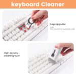 7-in-1 Cleaning Kit | All-in-One Keyboard Cleaning Kit with Brush & Cleaner for Bluetooth, AirPods, Laptop, Tablet, Phone, iPad, Smartwatch, MacBook, Earbuds & PC Accessories - Image 4