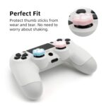 GeekShare Cat Claw PS4 Controller Thumb Grips, Thumbsticks Cover Set Compatible with Switch Pro Controller and PS4 PS5 Controller, 2 Pair / 4 Pcs-Meat cat Paw - Image 4