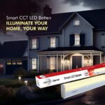 Wipro Wipro Next Smart Wi-Fi 20W CCT LED Batten, LED Smart Tube Light, White Tunable, Dimmable, Compatible with Amazon Alexa and Google Assistant , Pack of 1 - Image 3