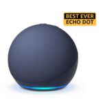 Amazon Echo Dot (5th Gen) | Smart speaker with vibrant sound, Motion Detection, Temperature Sensor, Alexa and Bluetooth| Blue - Image 3