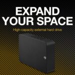 Seagate Expansion 4TB Desktop External HDD - USB 3.0 for Windows and Mac with 3 yr Data Recovery Services, Portable Hard Drive (STKP4000400) - Image 3